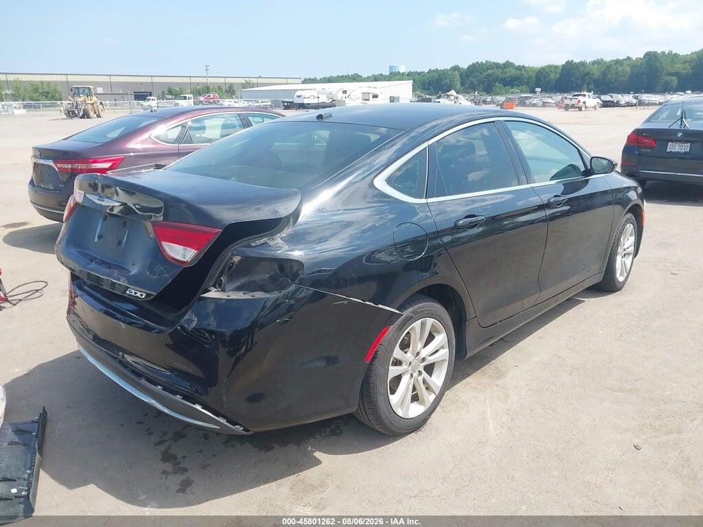 1C3CCCAB3FN533028 2015 CHRYSLER 200 photo no. 4
