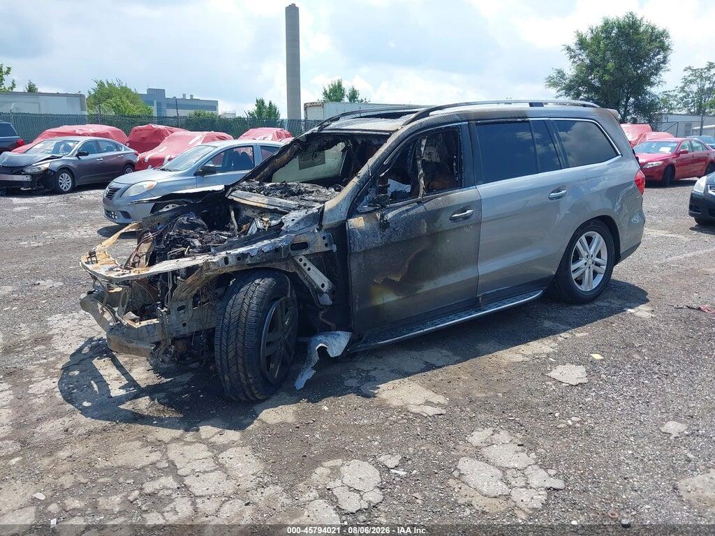 4JGDF6EEXFA466279 2015 MERCEDES-BENZ GL 450 photo no. 2