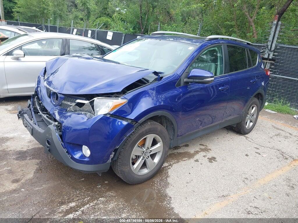 2T3WFREVXFW221370 2015 TOYOTA RAV4 photo no. 2