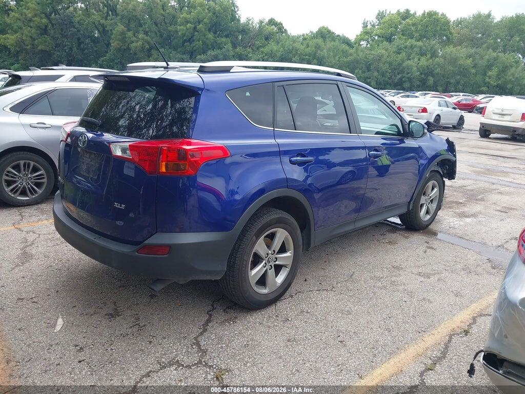 2T3WFREVXFW221370 2015 TOYOTA RAV4 photo no. 4