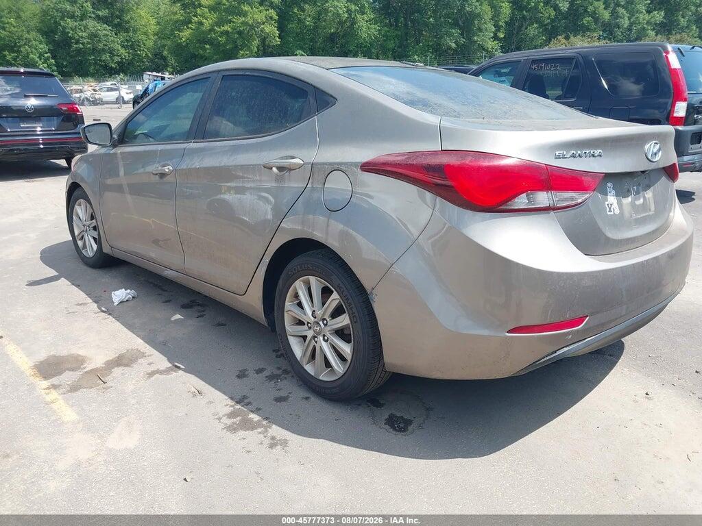 5NPDH4AE8FH590875 2015 HYUNDAI ELANTRA photo no. 3
