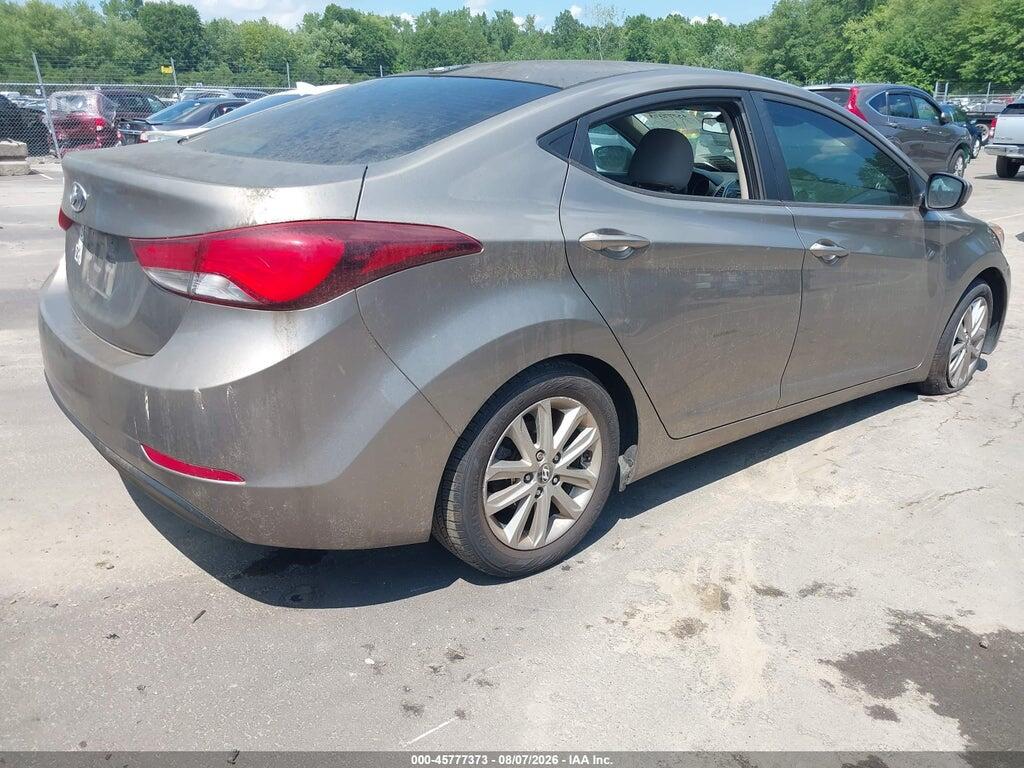 5NPDH4AE8FH590875 2015 HYUNDAI ELANTRA photo no. 4