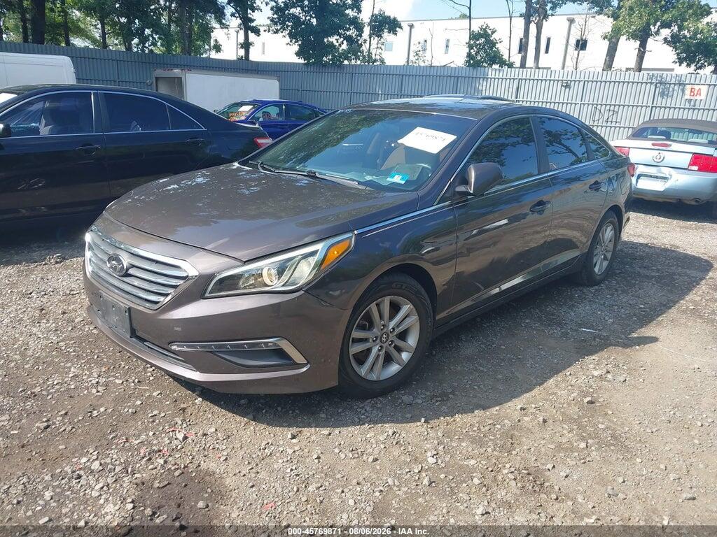 5NPE24AF6FH200564 2015 HYUNDAI SONATA photo no. 2