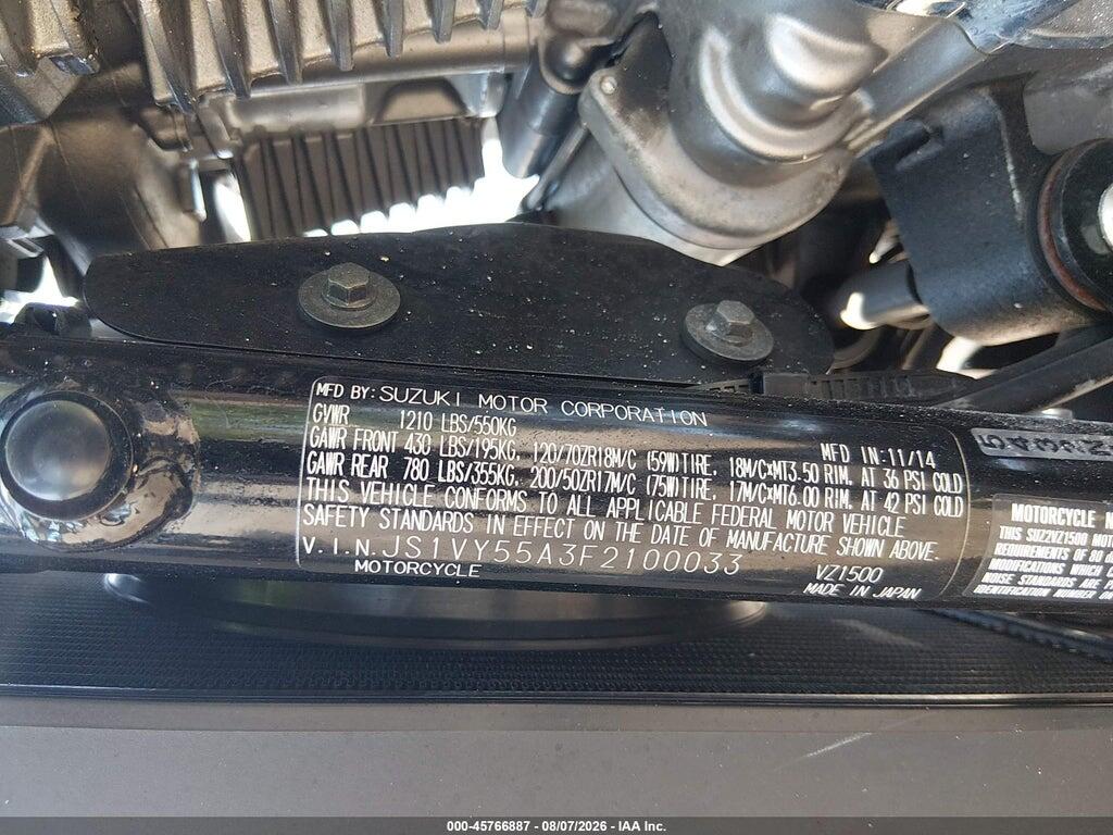 JS1VY55A3F2100033 2015 SUZUKI VZ1500 photo no. 10