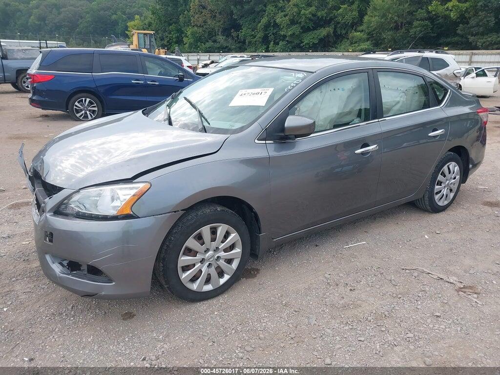 3N1AB7AP1FY214290 2015 NISSAN SENTRA photo no. 2