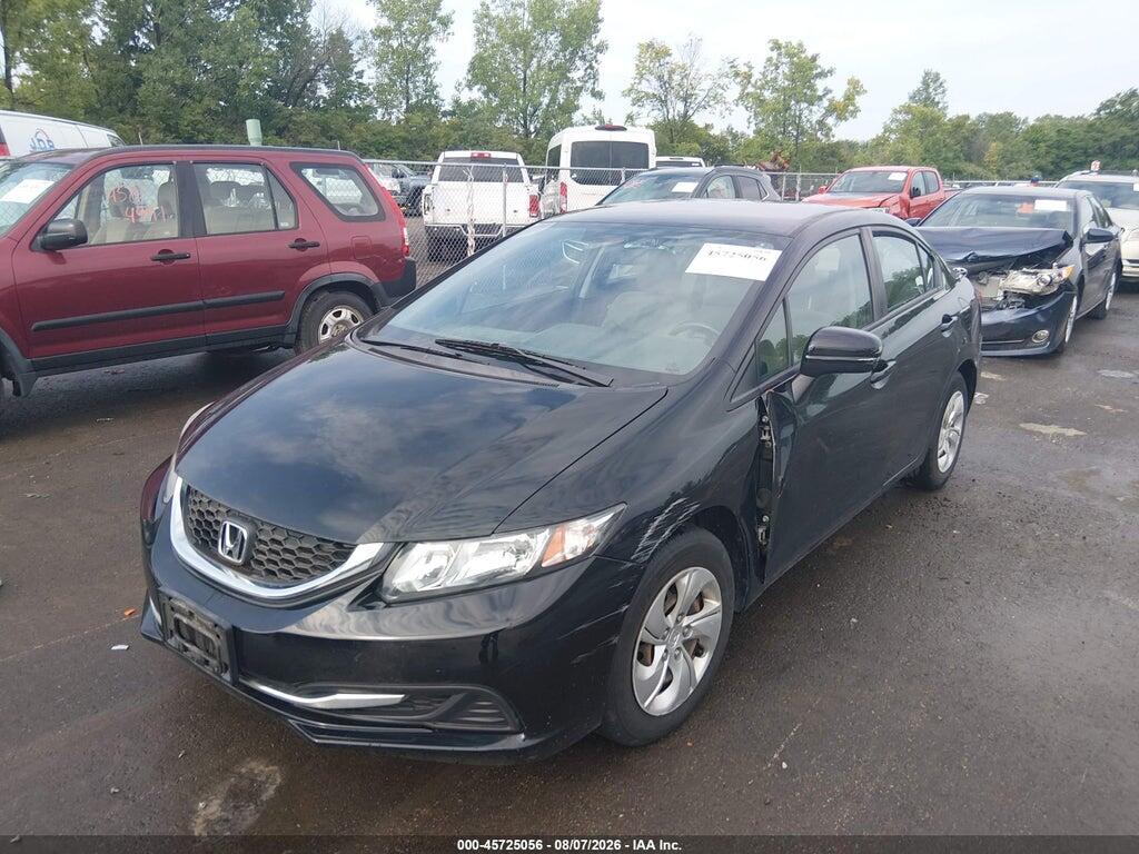 19XFB2F51FE028599 2015 HONDA CIVIC photo no. 2