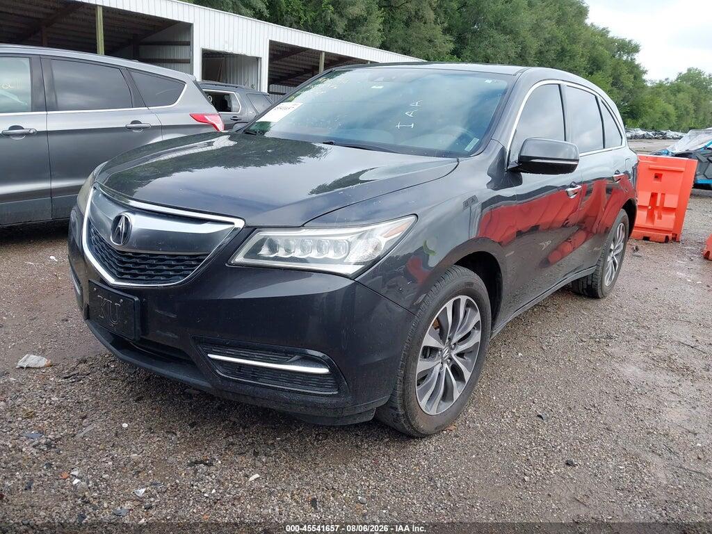 5FRYD3H47FB008976 2015 ACURA MDX photo no. 2