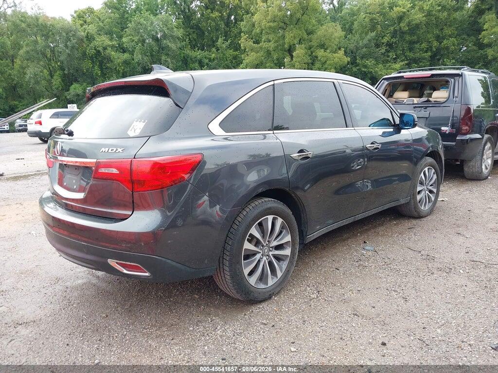 5FRYD3H47FB008976 2015 ACURA MDX photo no. 4