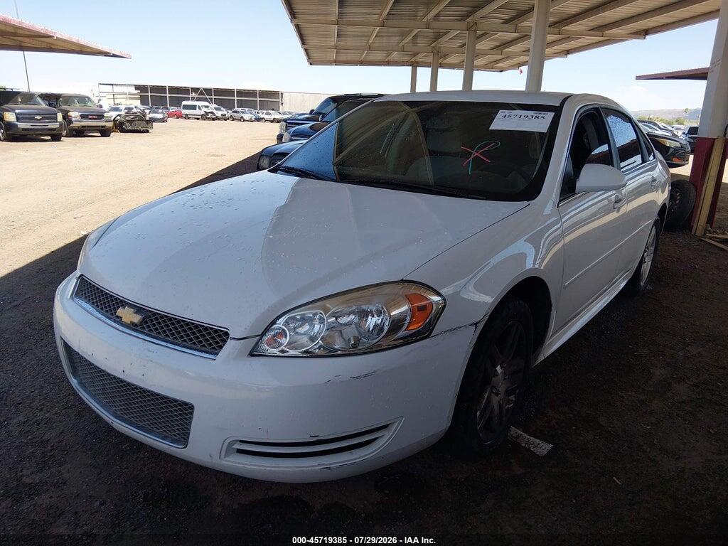2G1WB5E36G1106352 2016 CHEVROLET IMPALA LIMITED photo no. 2