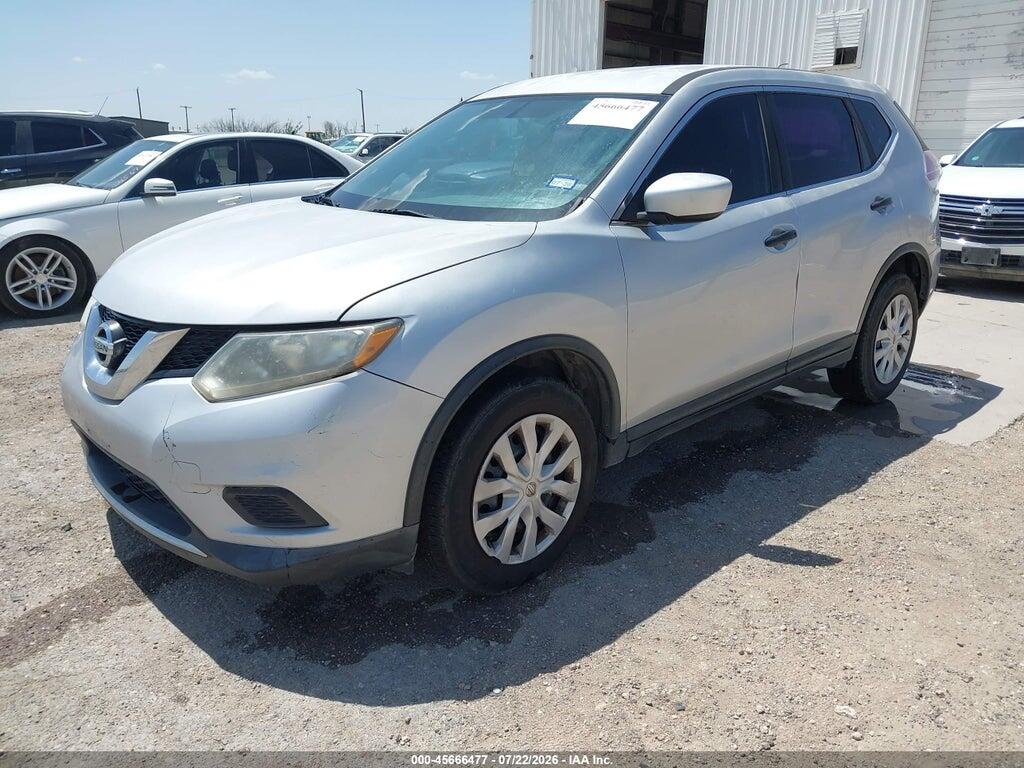 KNMAT2MT5GP674934 2016 NISSAN ROGUE photo no. 2