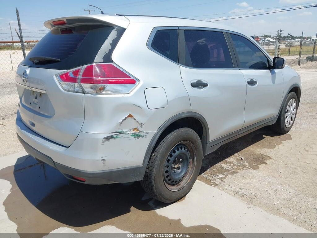 KNMAT2MT5GP674934 2016 NISSAN ROGUE photo no. 4
