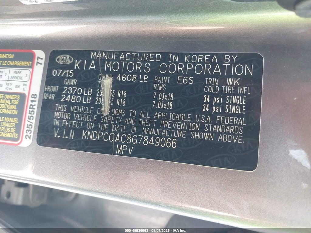 KNDPCCAC8G7849066 2016 KIA SPORTAGE photo no. 9