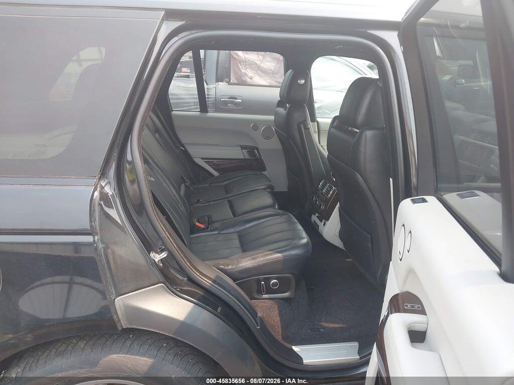 SALGS2KF4GA249999 2016 LAND ROVER RANGE ROVER photo no. 8