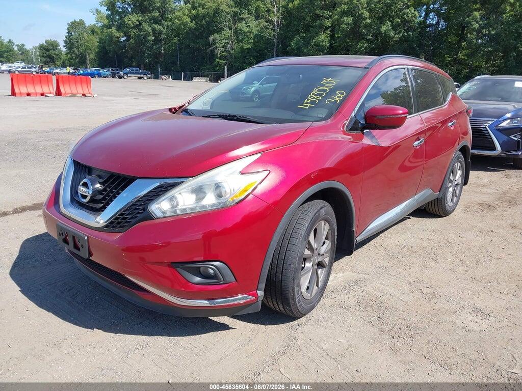 5N1AZ2MH2GN166499 2016 NISSAN MURANO photo no. 2