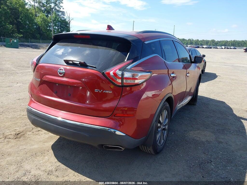 5N1AZ2MH2GN166499 2016 NISSAN MURANO photo no. 4