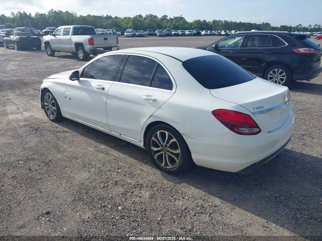 55SWF4JB3GU177961 2016 MERCEDES-BENZ C 300 photo no. 3