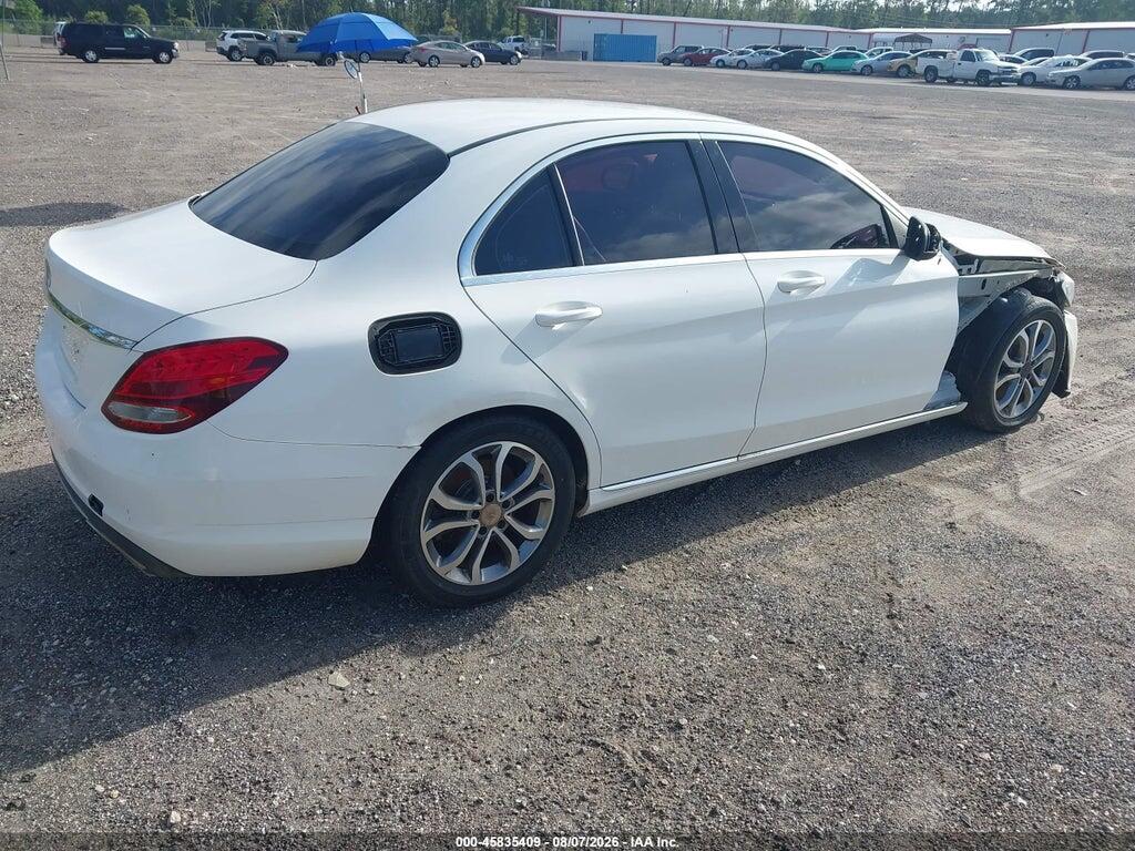 55SWF4JB3GU177961 2016 MERCEDES-BENZ C 300 photo no. 4