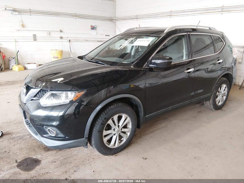 KNMAT2MV6GP703195 2016 NISSAN ROGUE photo no. 2