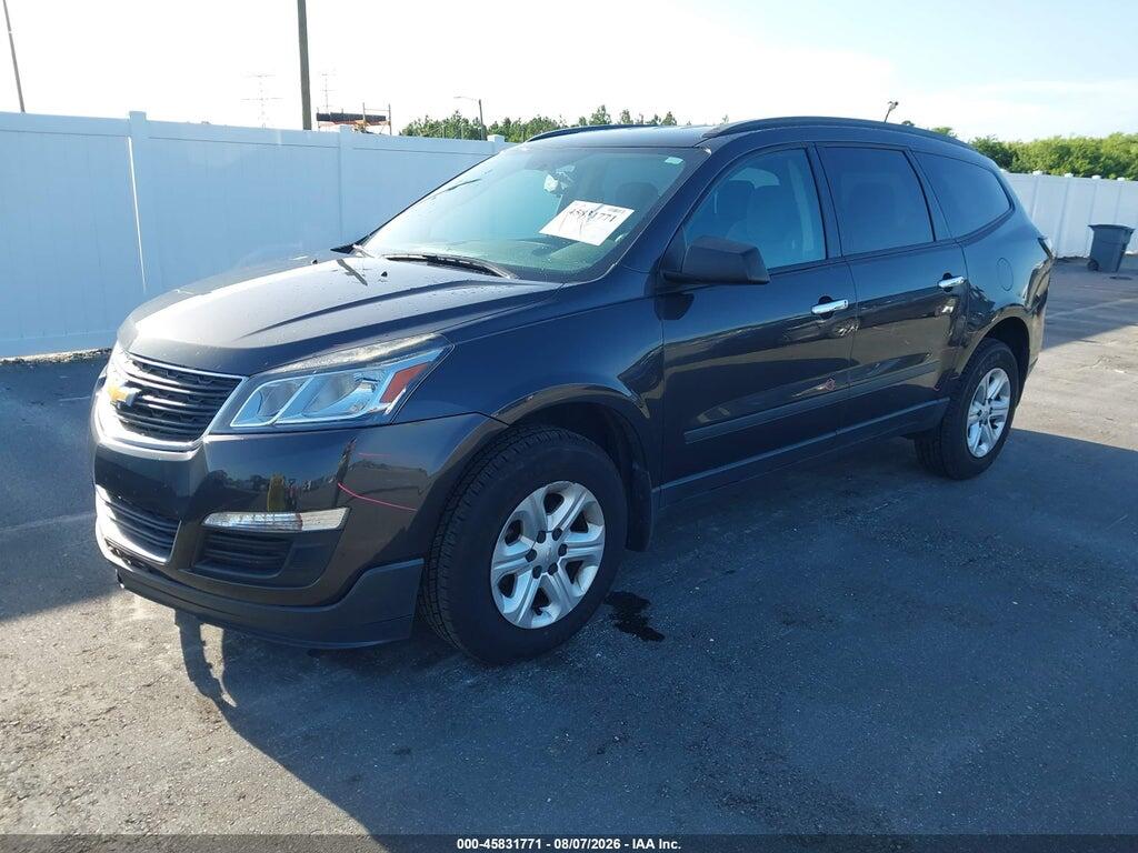 1GNKRFED3GJ172192 2016 CHEVROLET TRAVERSE photo no. 2