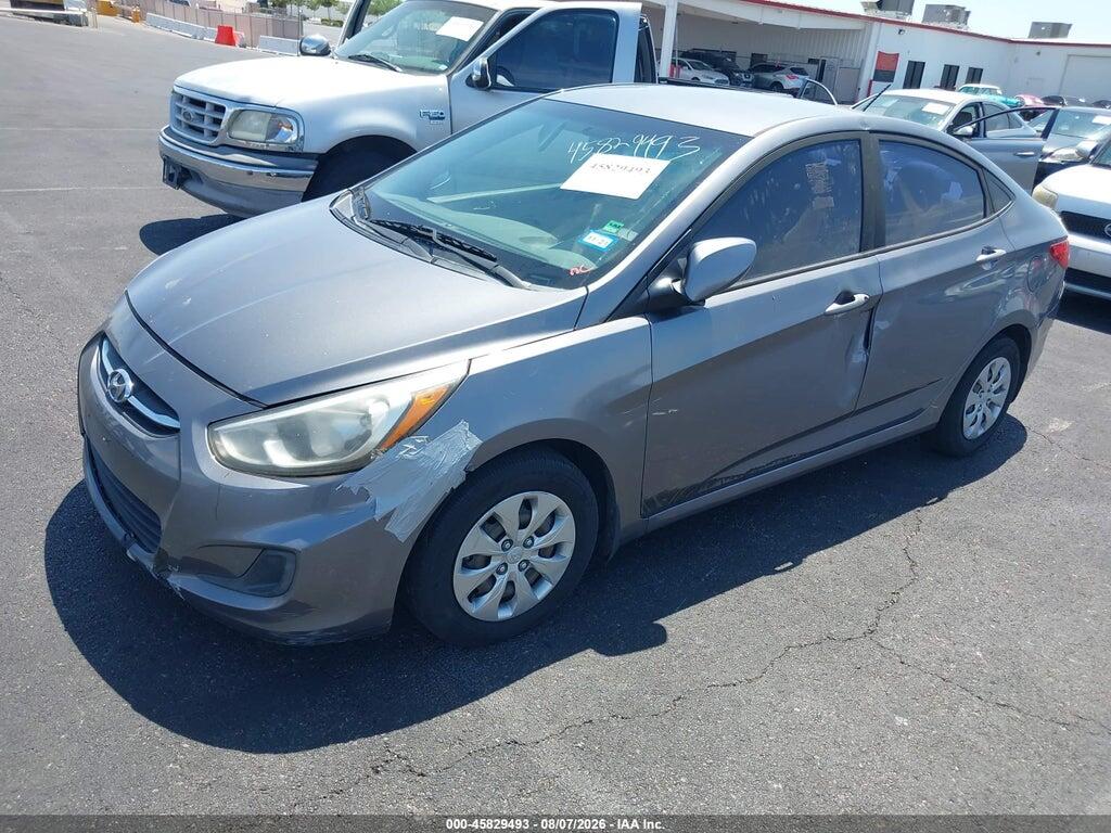 KMHCT4AE0GU140618 2016 HYUNDAI ACCENT photo no. 2