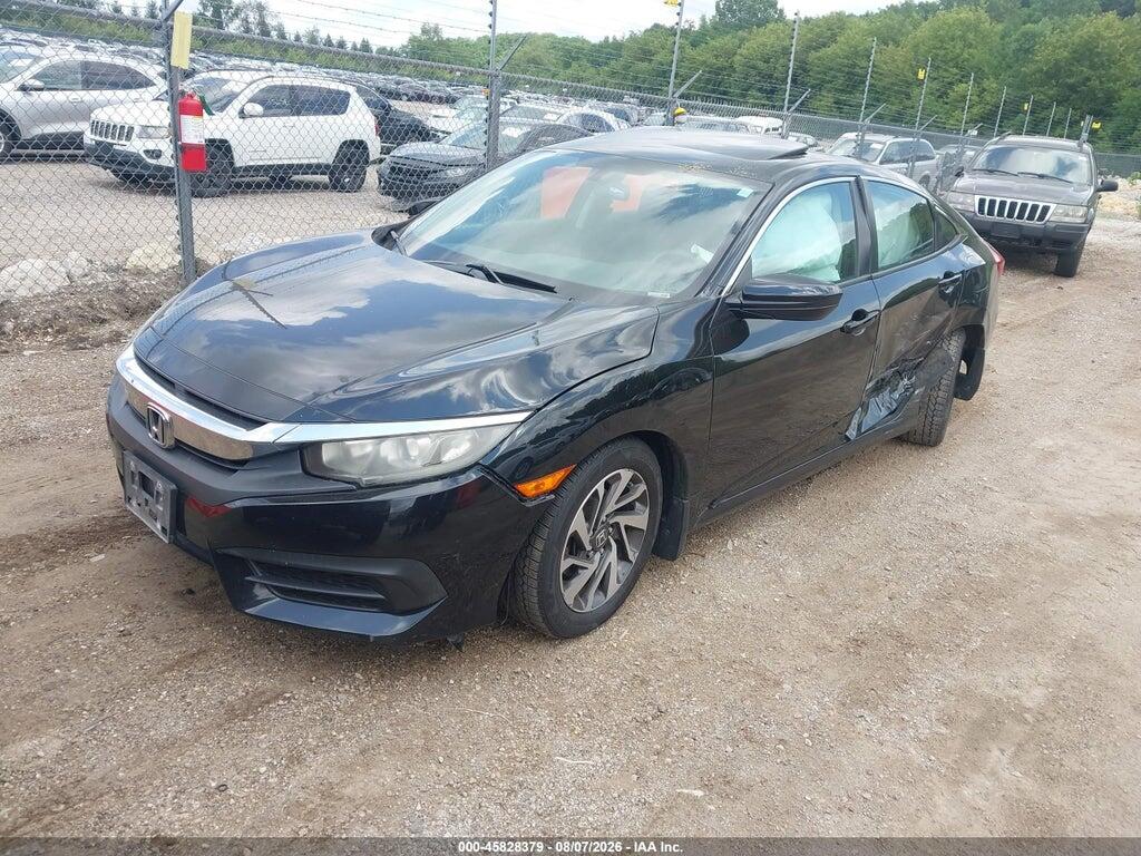 19XFC2F72GE016638 2016 HONDA CIVIC photo no. 2