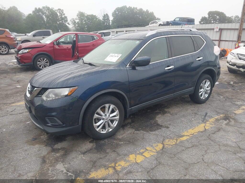 KNMAT2MV7GP718773 2016 NISSAN ROGUE photo no. 2