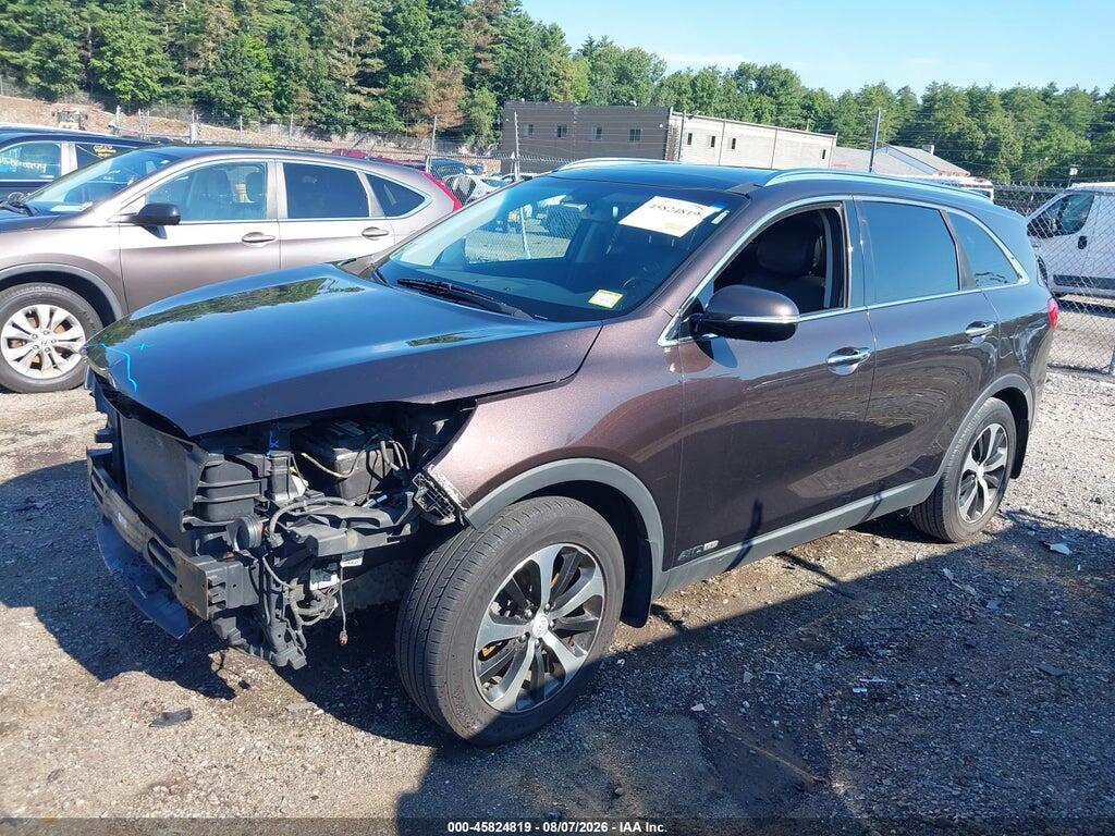 5XYPHDA51GG148526 2016 KIA SORENTO photo no. 2