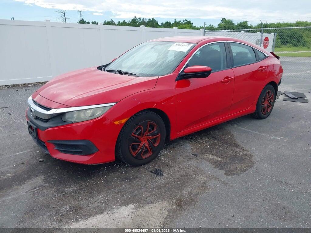 2HGFC2F58GH525105 2016 HONDA CIVIC photo no. 2