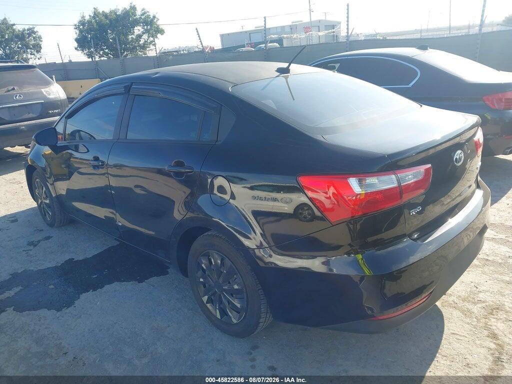 KNADN4A33G6678927 2016 KIA RIO photo no. 3