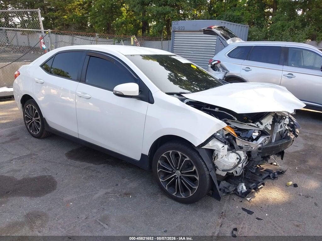 2T1BURHE2GC741462 2016 TOYOTA COROLLA photo no. 1