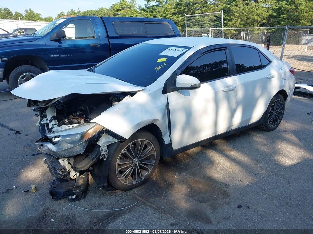 2T1BURHE2GC741462 2016 TOYOTA COROLLA photo no. 2
