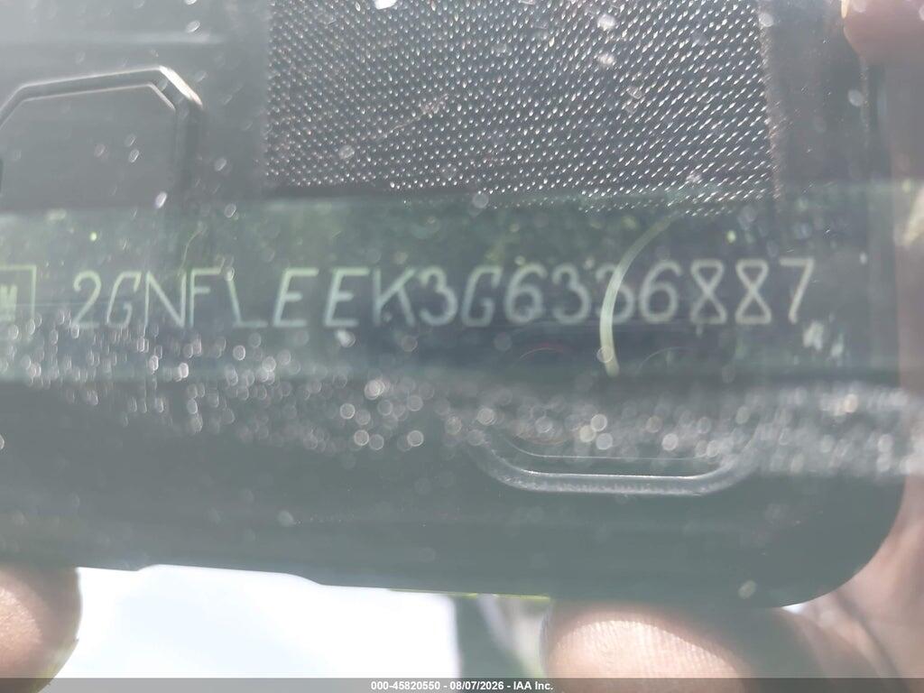 2GNFLEEK3G6336887 2016 CHEVROLET EQUINOX photo no. 9