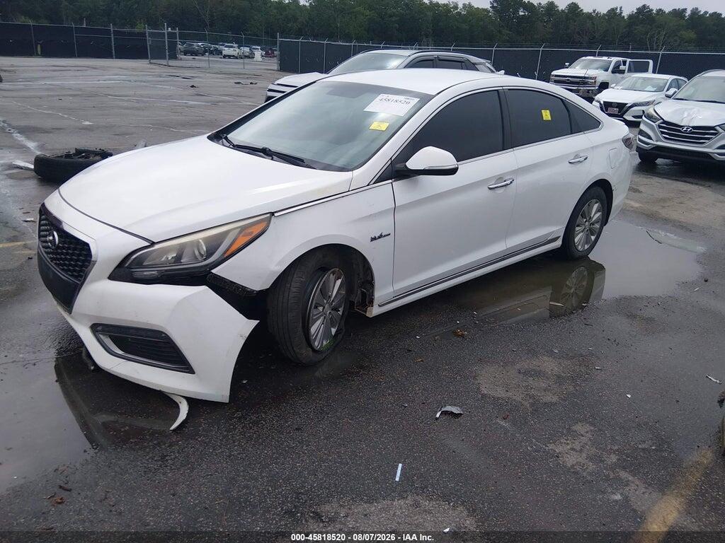 KMHE24L17GA027031 2016 HYUNDAI SONATA HYBRID photo no. 2