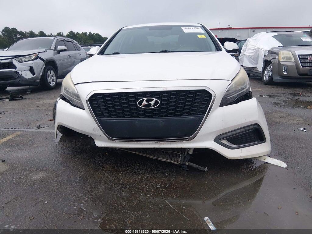 KMHE24L17GA027031 2016 HYUNDAI SONATA HYBRID photo no. 6