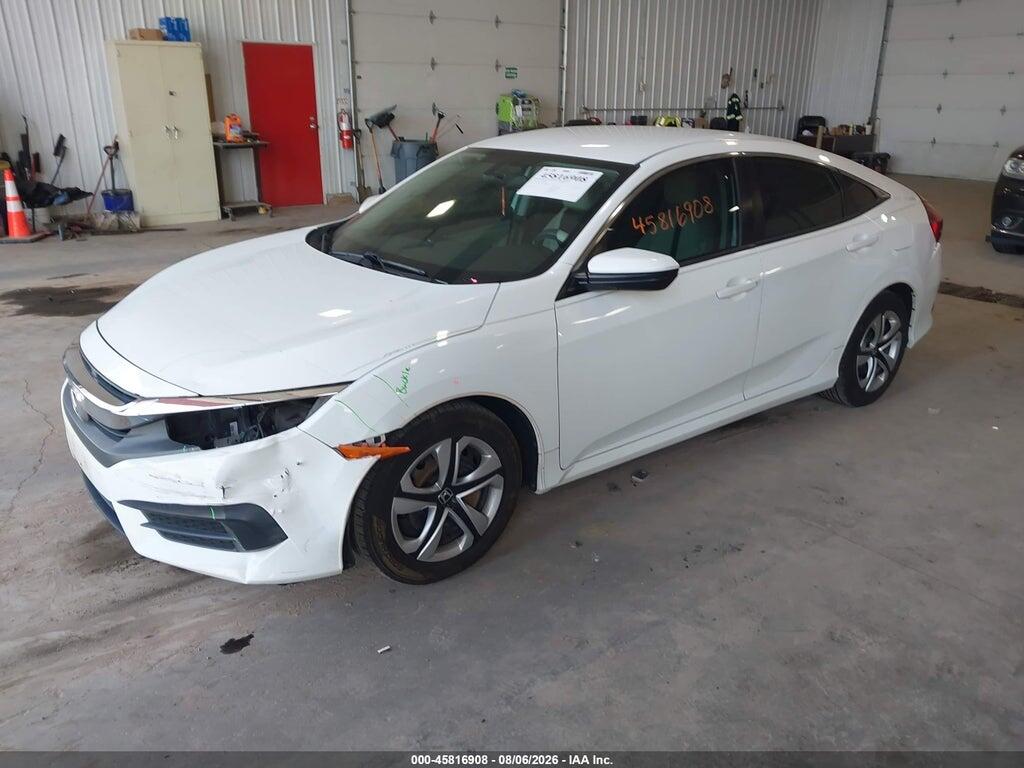 19XFC2F5XGE083535 2016 HONDA CIVIC photo no. 2