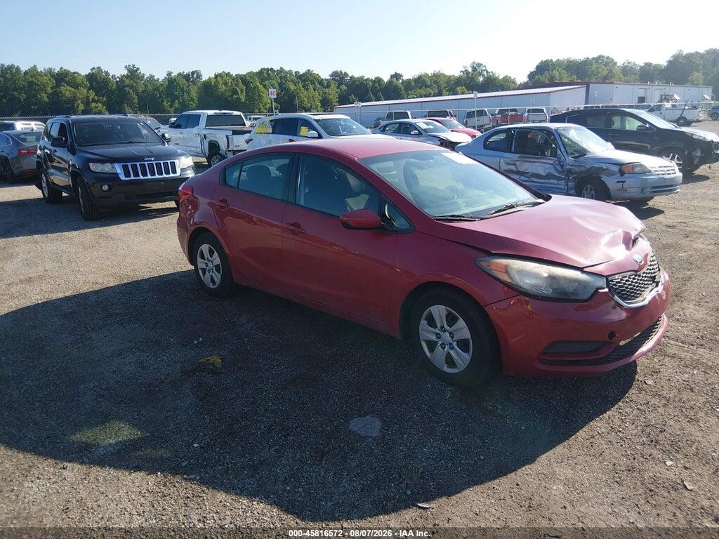 KNAFK4A64G5567286 2016 KIA FORTE photo no. 1
