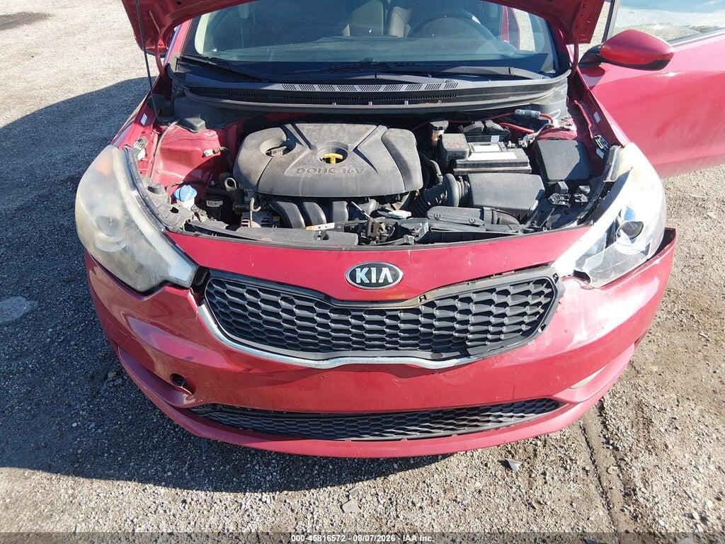 KNAFK4A64G5567286 2016 KIA FORTE photo no. 10