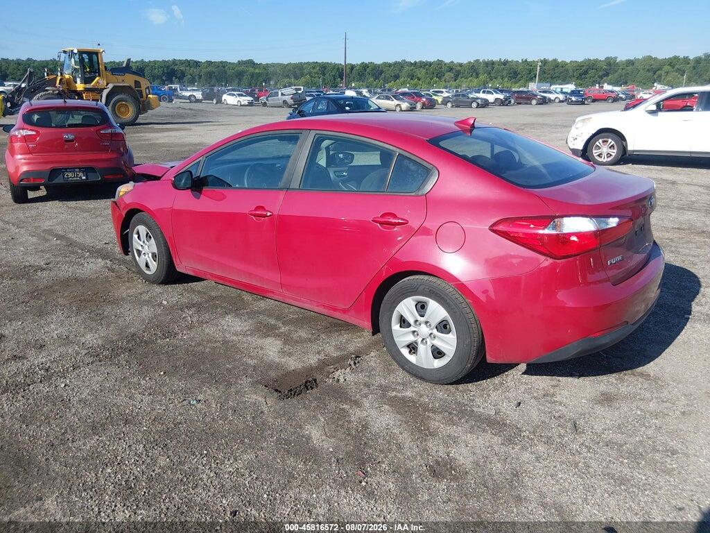 KNAFK4A64G5567286 2016 KIA FORTE photo no. 3