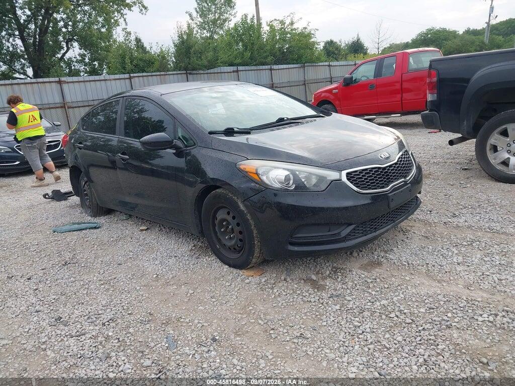 KNAFK4A60G5615897 2016 KIA FORTE photo no. 1