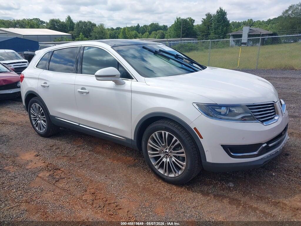 2LMPJ6LR8GBL64040 2016 LINCOLN MKX photo no. 1
