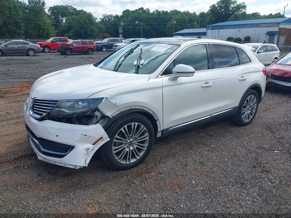 2LMPJ6LR8GBL64040 2016 LINCOLN MKX photo no. 2