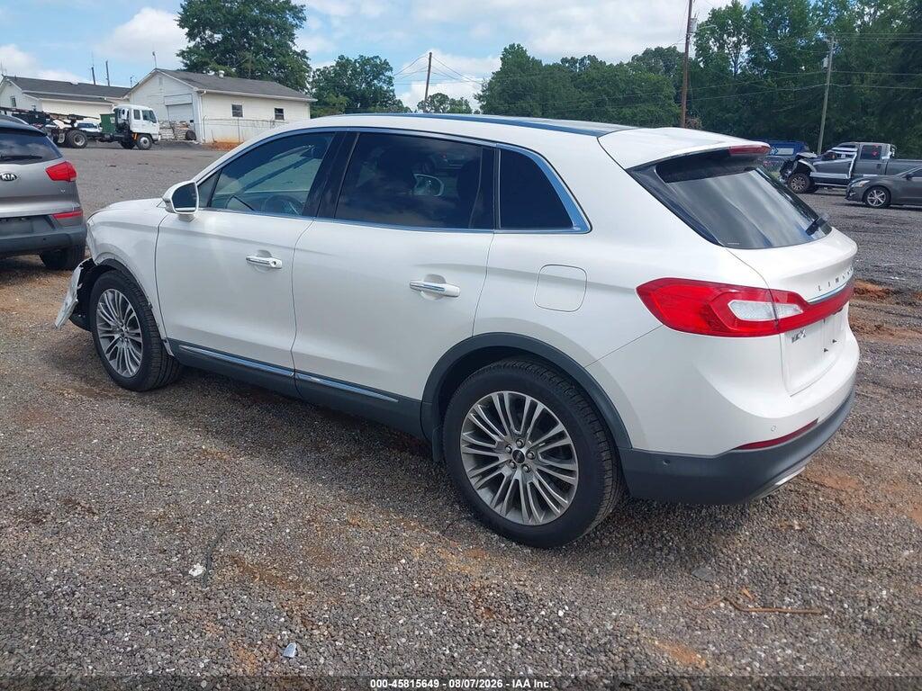 2LMPJ6LR8GBL64040 2016 LINCOLN MKX photo no. 3