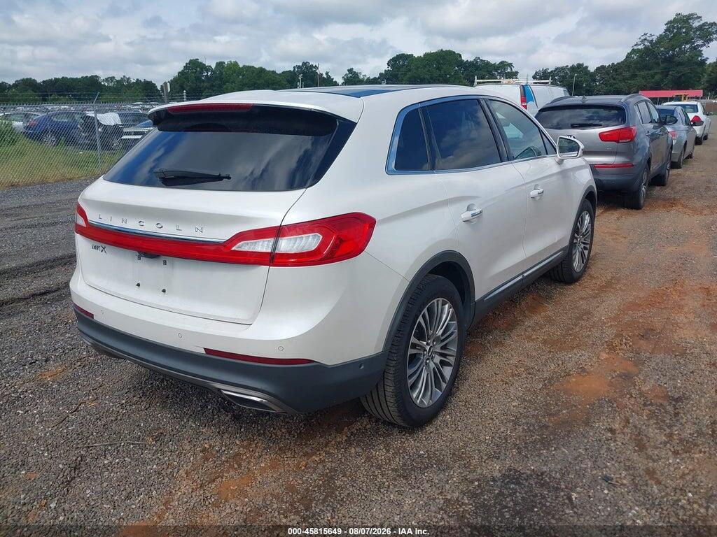 2LMPJ6LR8GBL64040 2016 LINCOLN MKX photo no. 4