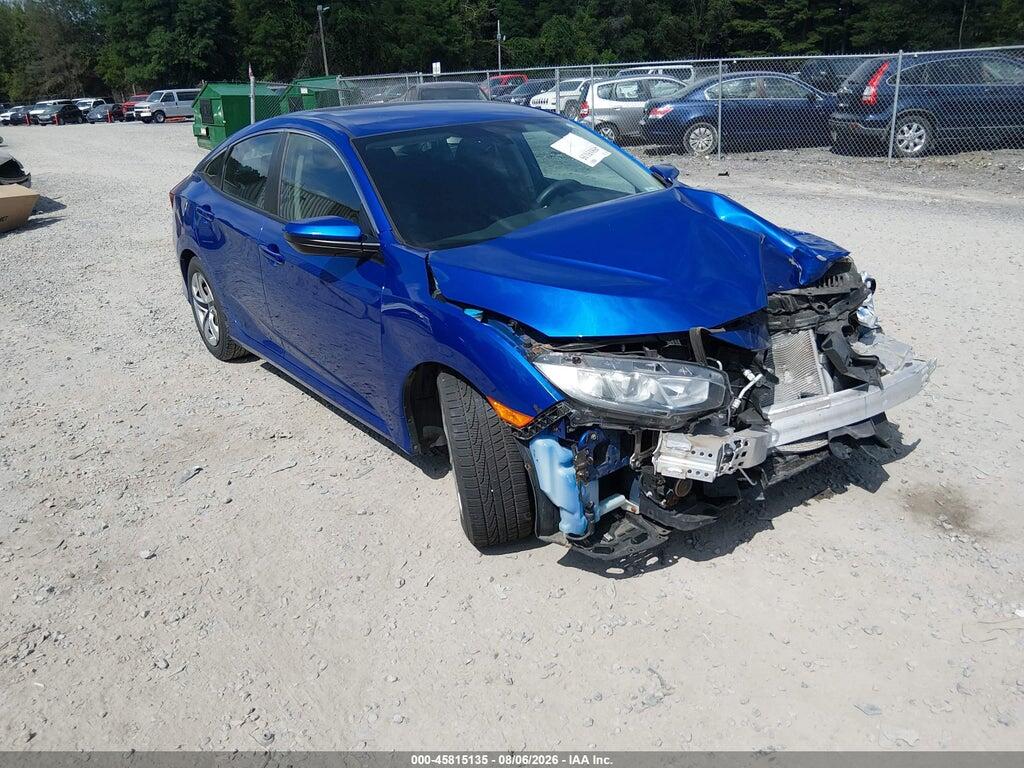 19XFC2F58GE232976 2016 HONDA CIVIC photo no. 1