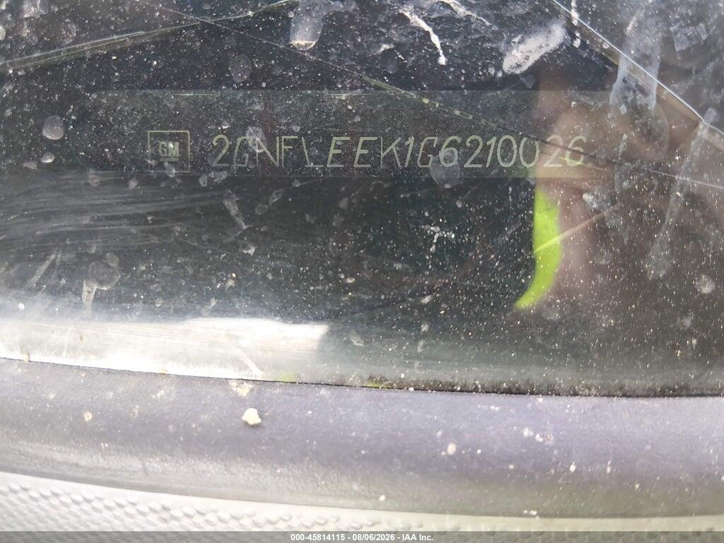 2GNFLEEK1G6210026 2016 CHEVROLET EQUINOX photo no. 9