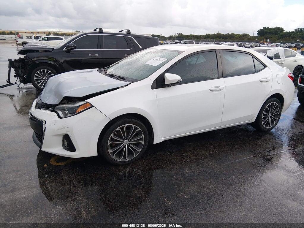 5YFBURHEXGP462678 2016 TOYOTA COROLLA photo no. 2