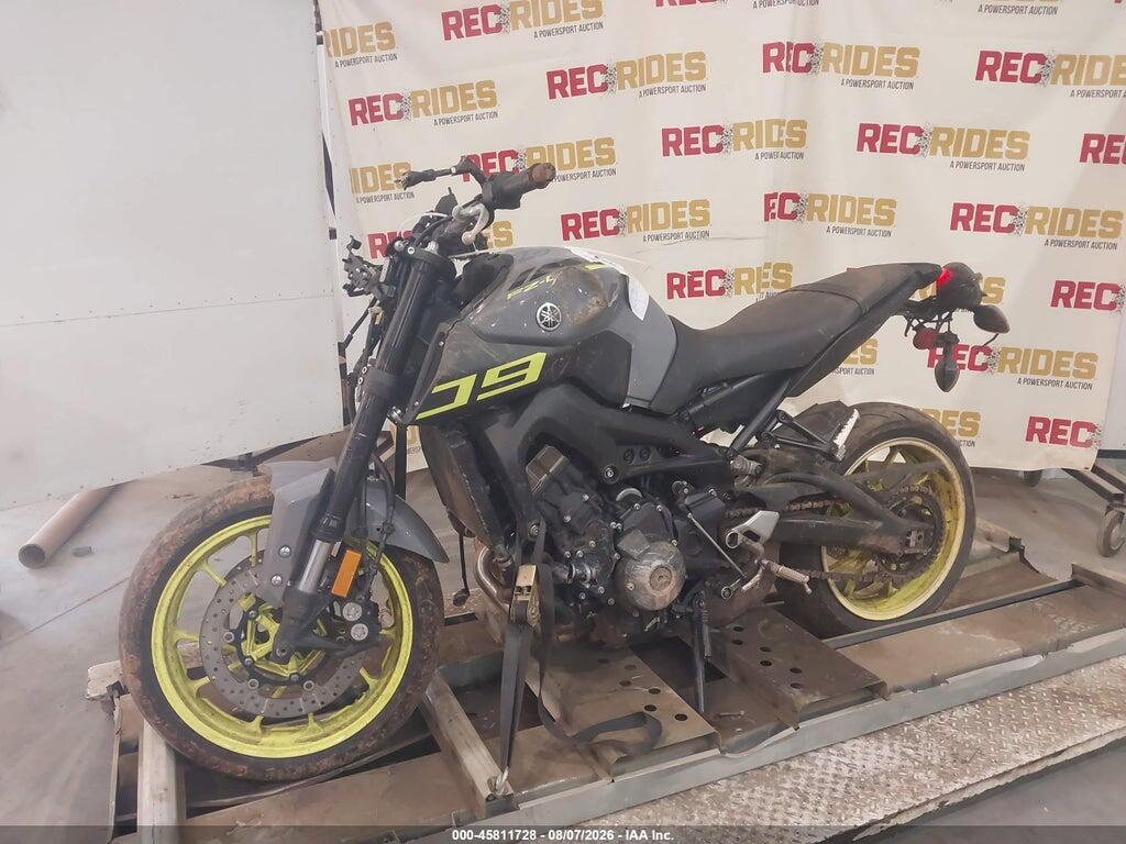 JYARN33E6GA011554 2016 YAMAHA FZ09 photo no. 2