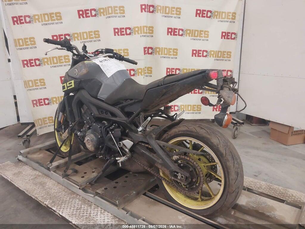JYARN33E6GA011554 2016 YAMAHA FZ09 photo no. 3