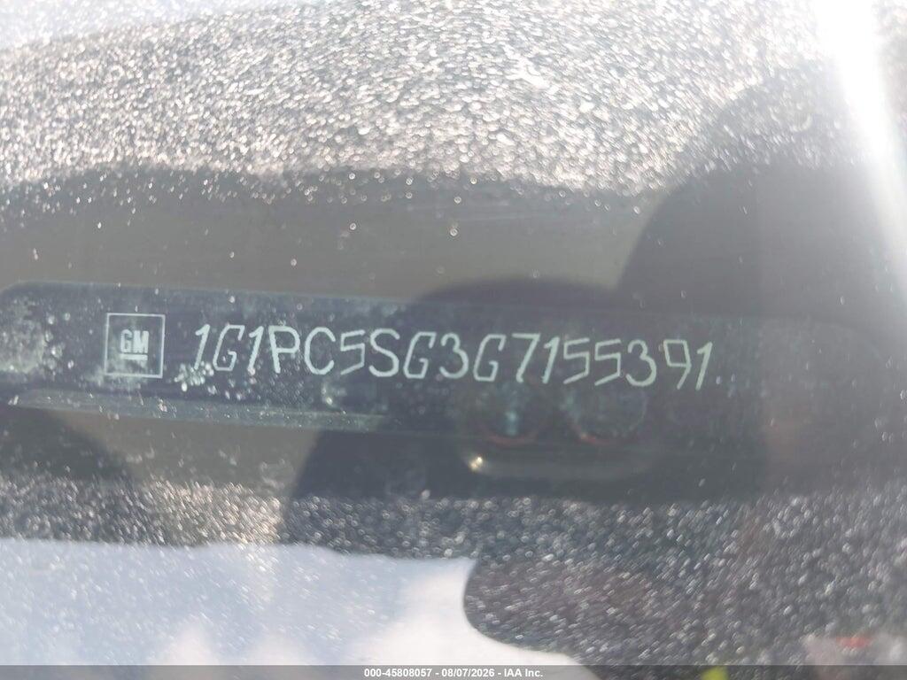 1G1PC5SG3G7155391 2016 CHEVROLET CRUZE LIMITED photo no. 9