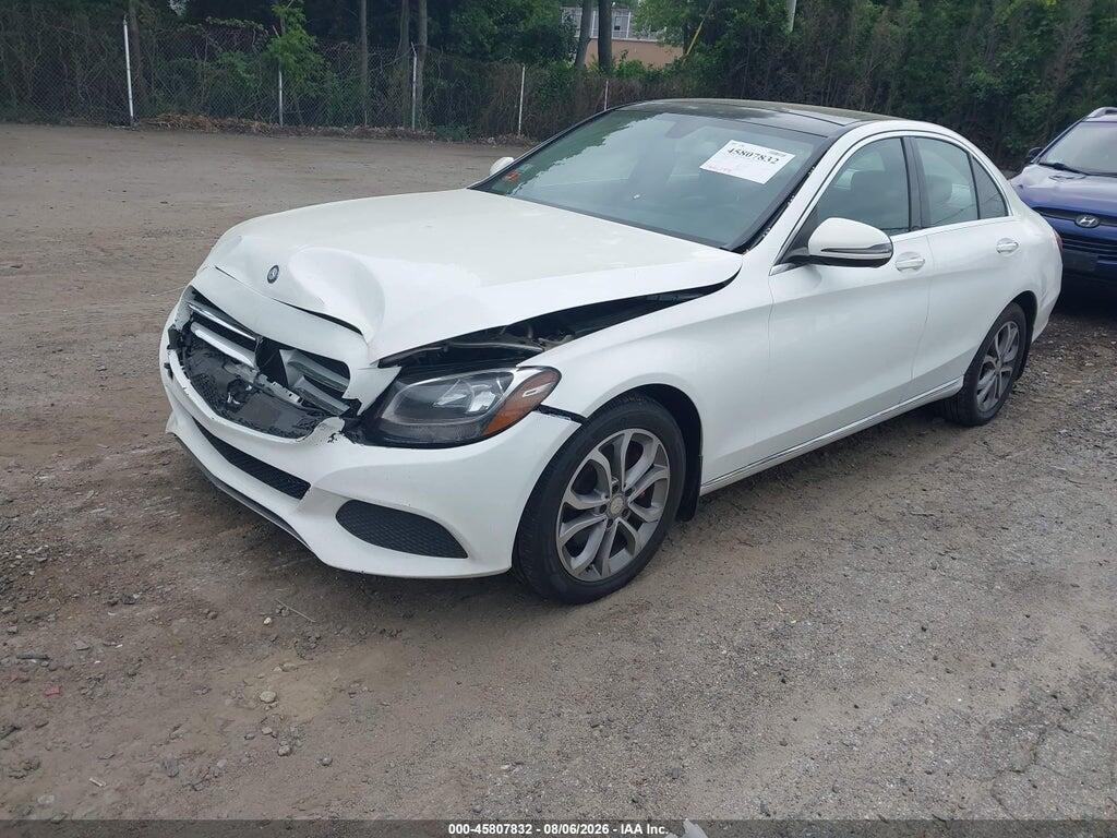 55SWF4KB1GU166178 2016 MERCEDES-BENZ C 300 photo no. 2